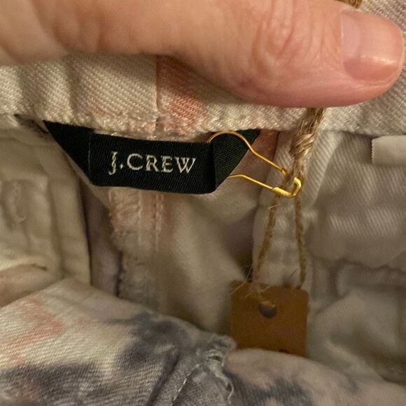 J Crew tie dyed denim shorts size 0 - Picture 5 of 7